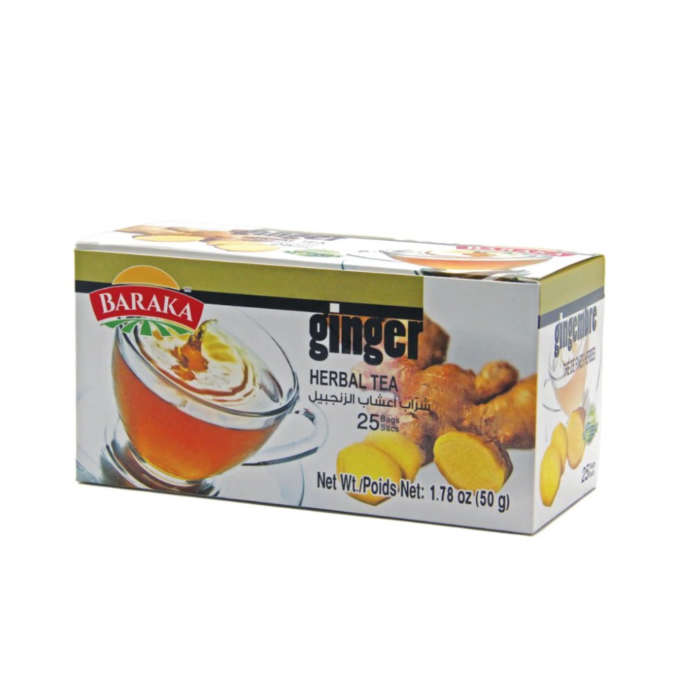 Ginger Baraka Herbal Tea 50G Default Title