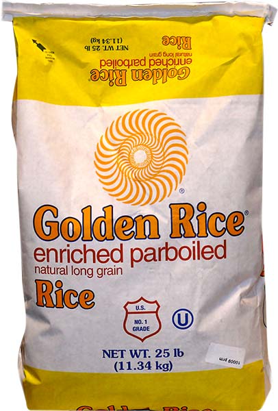 Golden Parboiled Rice 25 Lb Default Title