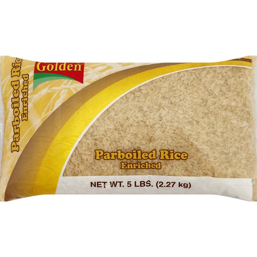 Golden Parboiled Rice Enriched 5lbs Default Title