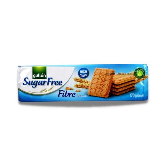 Gullon Sugar Free Social Biscuit Fiber Cookies 170g Default Title