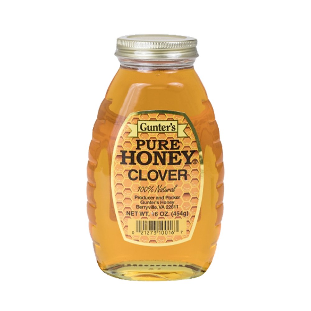 Gunter's Pure Clover Honey - 16 Oz Default Title