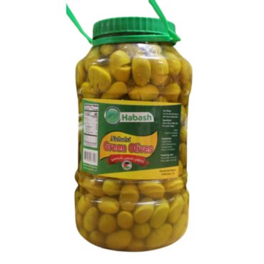 Habash Nabulsi Green Olives 3Kg Default Title