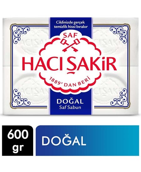 Hacı Şakir Banyo Sabunu 4x150 Gr Doğal Default Title