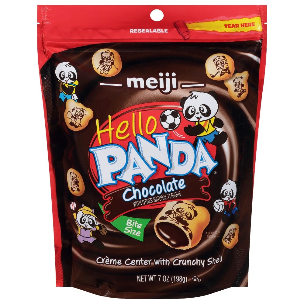 Hello Panda Cookies, Chocolate, Bite Size 7 Oz Default Title