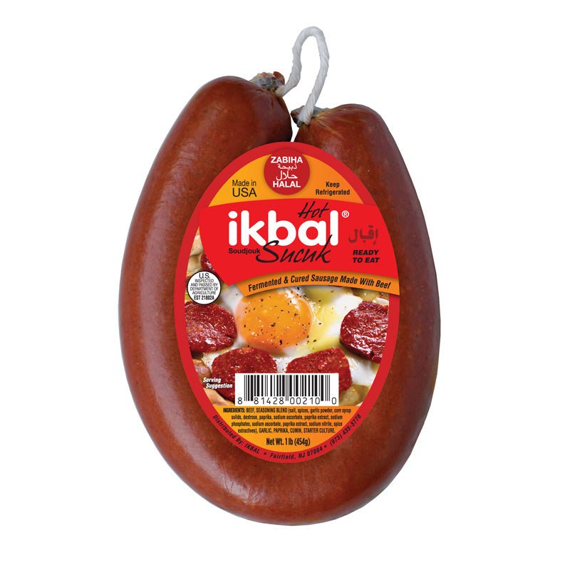 İkbal Ring Beef Sujuk Hot 1 Lb Default Title