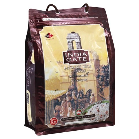 India Gate Basmati Rice, Classic, 10 Lb. White Default Title