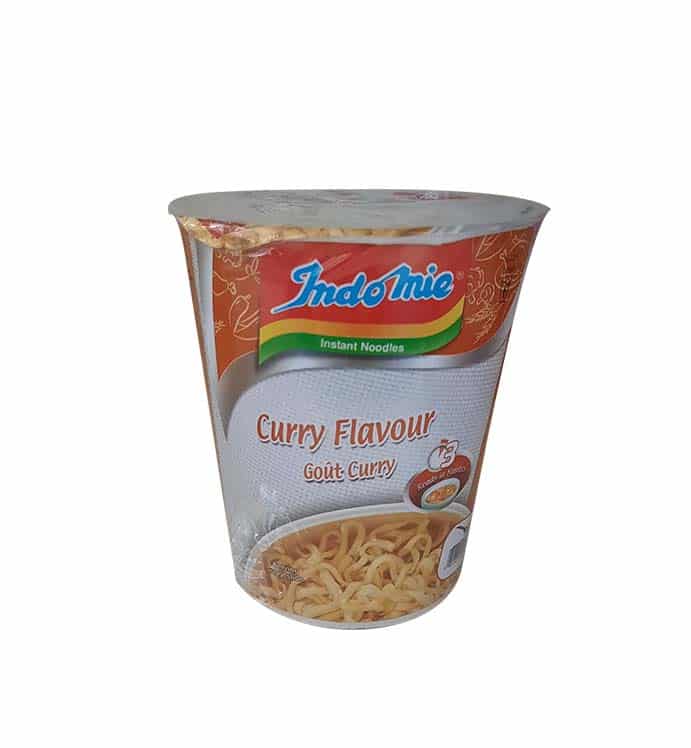 Indomie Instant Cup Noodles Curry Flavor 60G Default Title