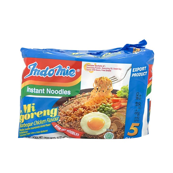 Indomie Instant Noodle Mi Goreng Barbeque Chicken Flavour 5PK Default Title