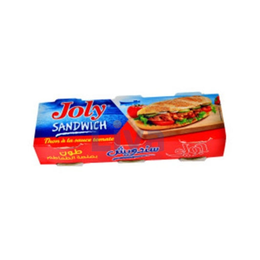 Joly Tuna Sandwich In Tomato Sauce 3x 80 G Default Title