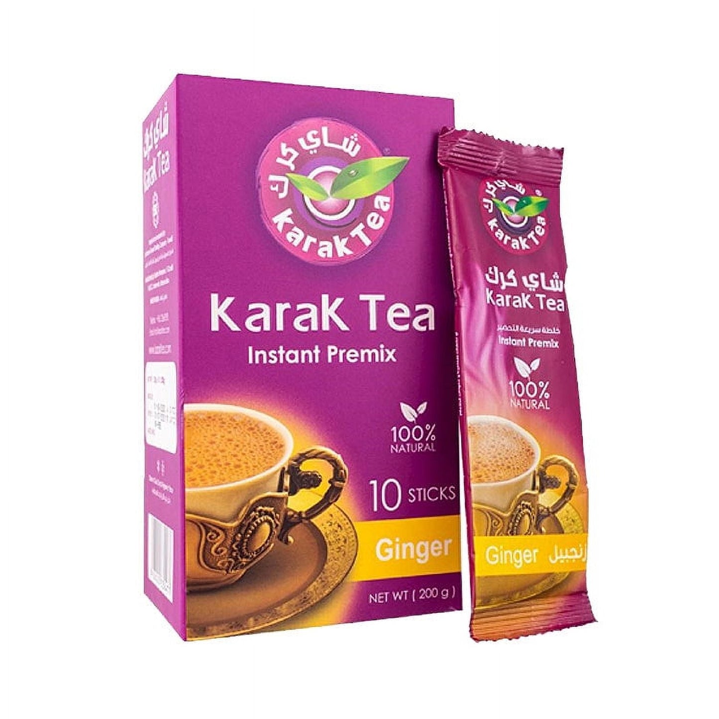 Karak Tea Ginger 10 Sticks×200g Default Title