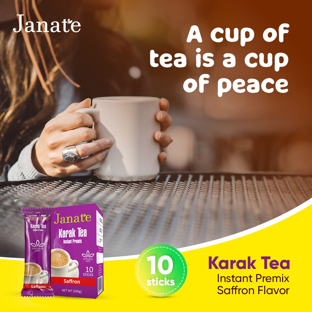 Karak Tea – Instant Premixed Tea 100% Natural (Saffron) Default Title