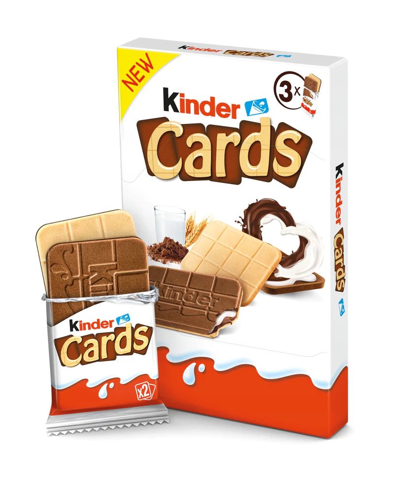 Kinder Cards Chocolate 76.8Gm Default Title