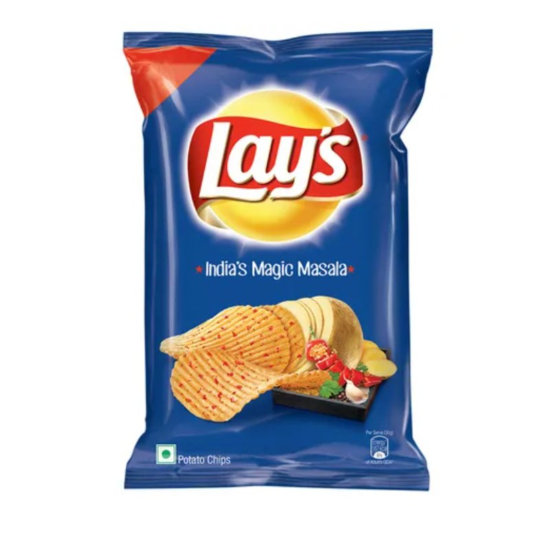 Lay's India Magic Masala Potato Chips 52 G Default Title