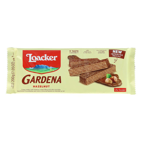 Loacker Gardena Hazelnut Wafer 200g Default Title