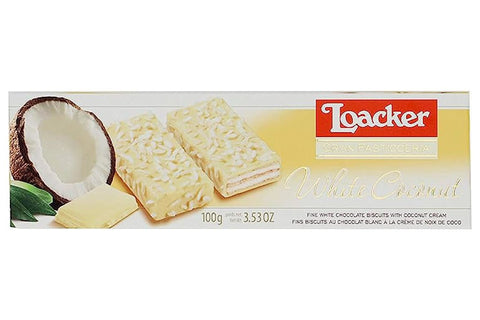 Loacker Patisserie White Coconut, 3.53 Oz Default Title