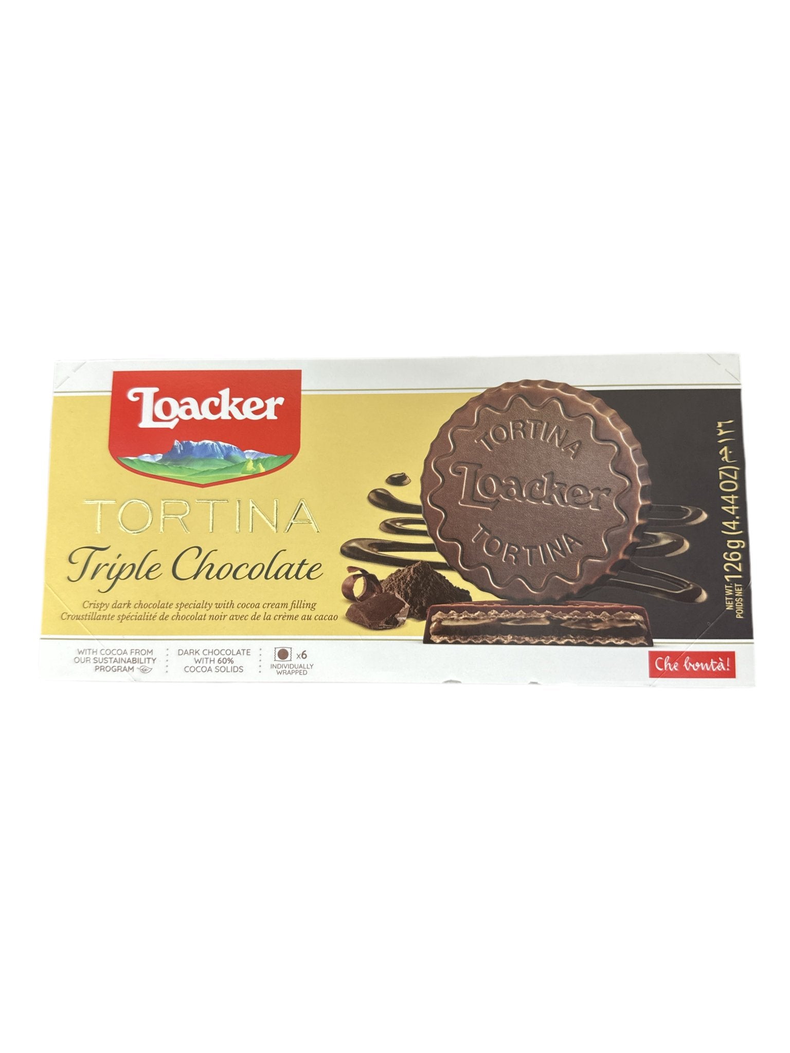 Loacker Tortina triple chocolate