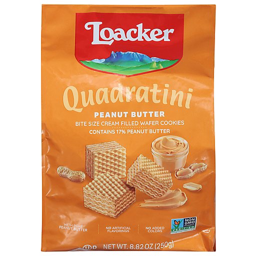 Loacker Wafer Cookies, Peanut Butter 8.82 Oz Default Title