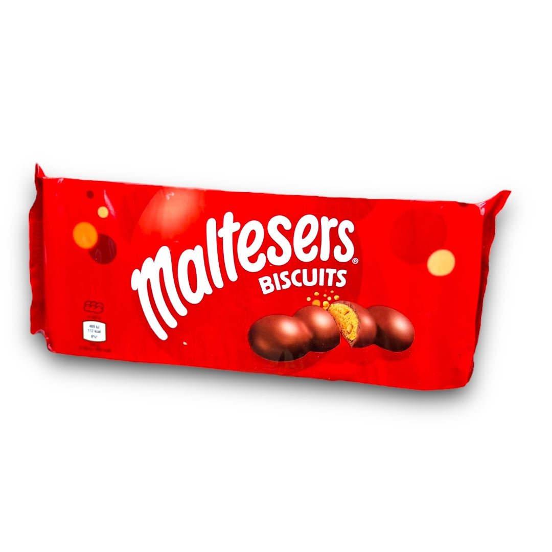 Maltesers Biscuits 110G - Light Crunchy Treats with Irresistible Chocolate Flavor