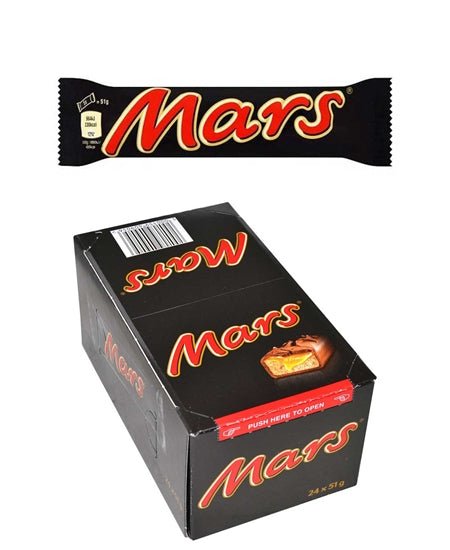 Mars Chocolate 51G *24 Pcs Default Title