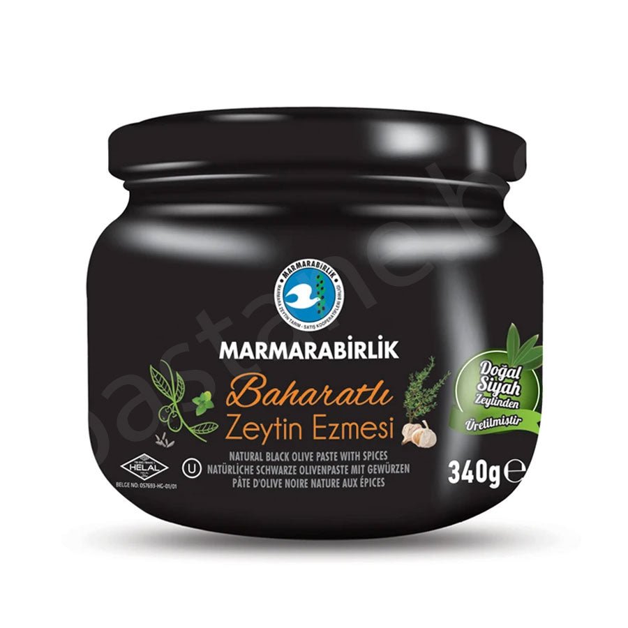 Mb Black Olives Paste Seasoned 340g Default Title