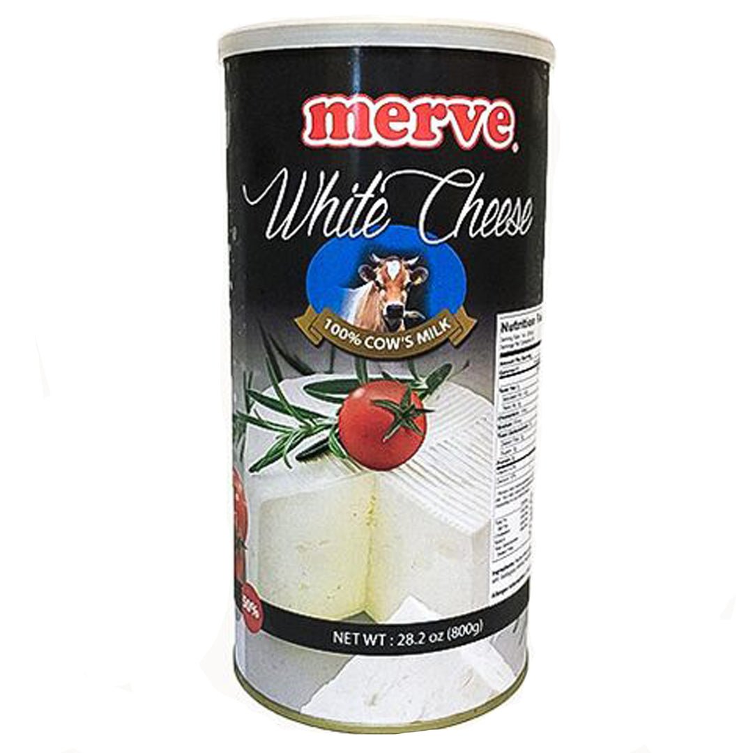 Merve White Feta Cheese 800gr Can Default Title