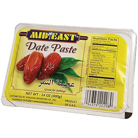 Mid East Date Paste 14 Oz 400g Default Title