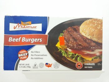 Midamar Beef Burgers Halal 28oz Default Title