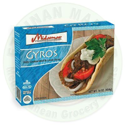 Midamar Gyros Sliced Halal 16oz Default Title