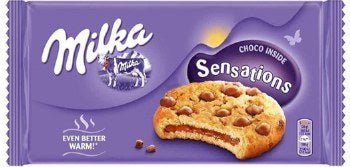 Milka Sensations Milk Chocolate Chip Cookies 156g Default Title