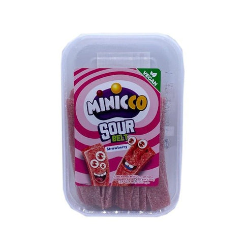 Minicco Sour Belt Strawberry 200g Default Title