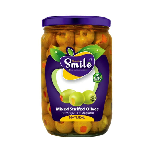 Minnesota Smile Stuffed Olives Mixed 600g Default Title