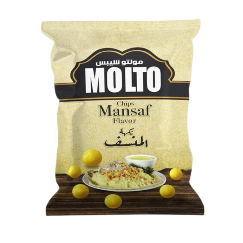 Molto Mansaf Flavored Chips 28g Default Title