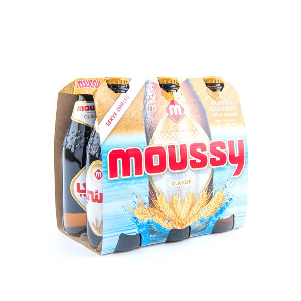 Moussy Classic Non Alcoholic Malt Drink 6pack Default Title