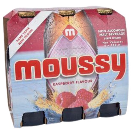 Moussy Raspberry Non Alcoholic Beer 330ml X 6 Pieces Default Title