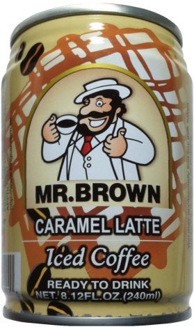 Mr. Brown Iced Coffee Caramel Latte Flavor 240ml Default Title