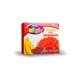 Noon Delight Jelly Dessert Banana And Strawberry 85g Default Title