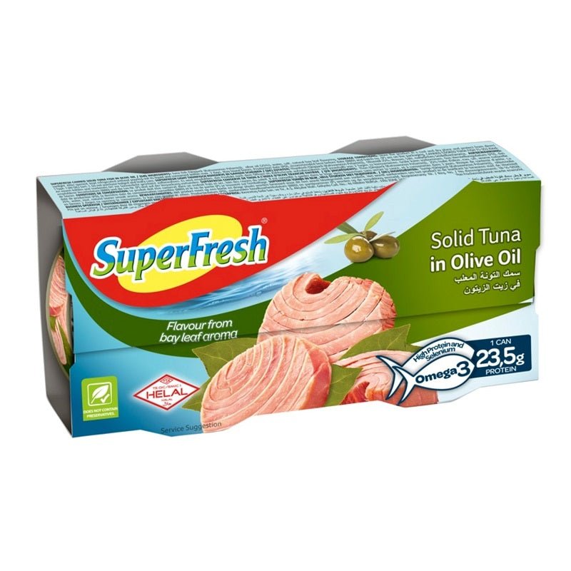 Ocfoodmarket Superfresh Tuna Fish With Olive Oil 2x160gr Default Title