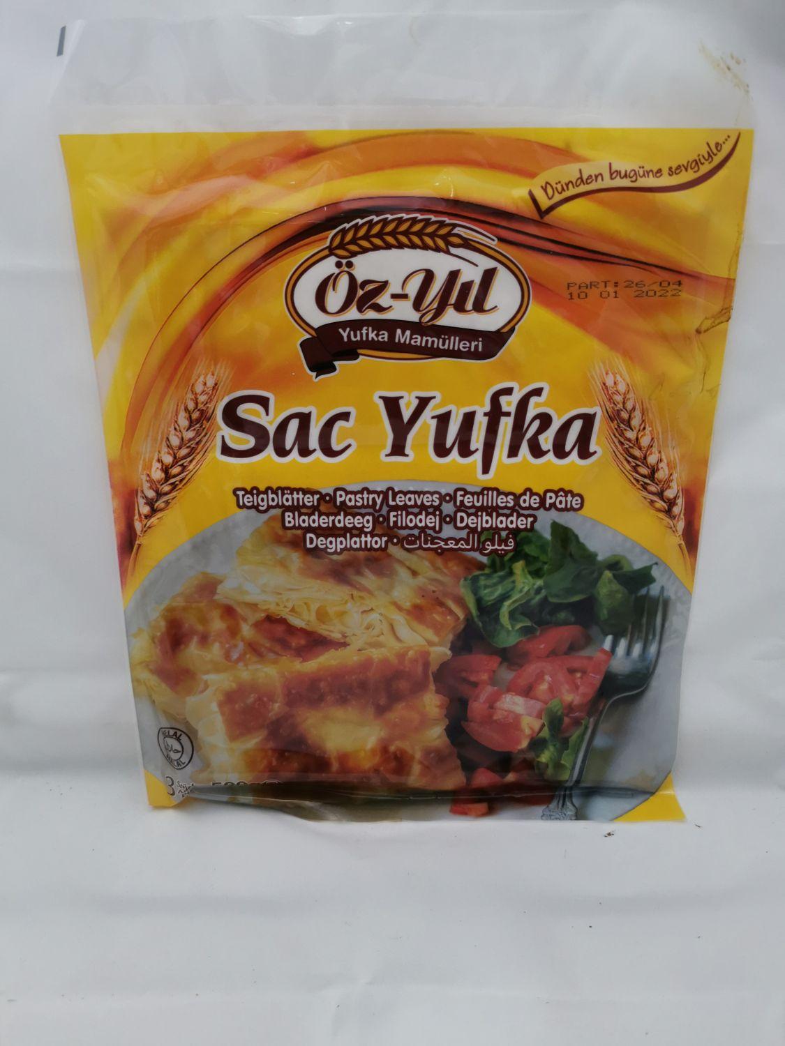 Ozyil Sheet Pastry Sac Yufca 500g Default Title