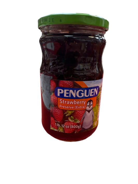 Penguin strawberry jam 800g