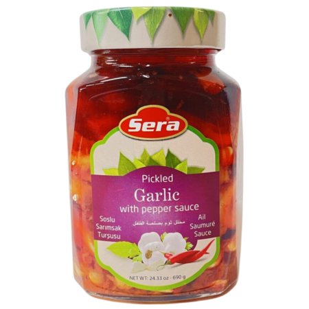 Pickled Garlic With Pepper Sauce 690G Default Title