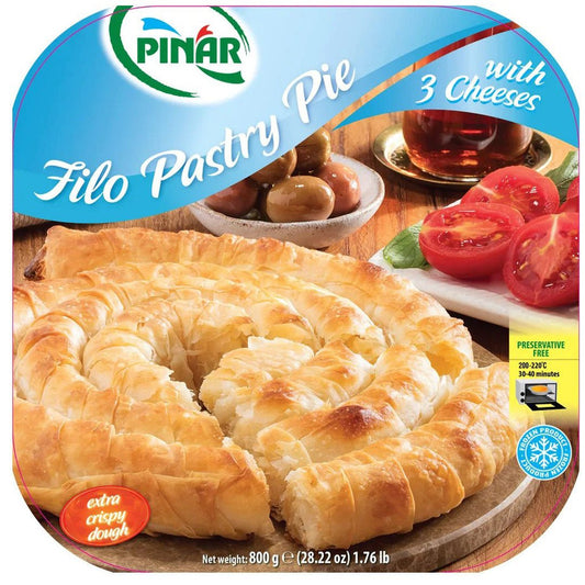 Pinar Filo Pastry Pie With 3 Cheeses 800g Default Title