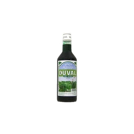 Poids 0.0 kg Sirop De Sucre Duval Menthe 75cl Default Title