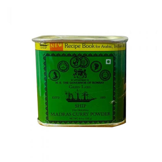 Poonjiajis Ship Madras Curry Powder 125g Default Title