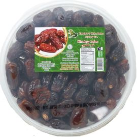 Rawdet Al Shira Dates Factory Co. Khodary Dates 2-lb Plastic Tub (case Of 12) Default Title