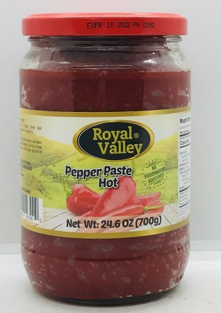 Royal Valley Pepper Paste Hot 700g. Default Title