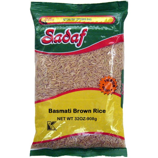 Sadaf Brown Basmati Rice Aged Premium 2 Lb Default Title