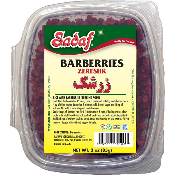 Sadaf Dried Barberries – Zereshk 3 Oz Default Title