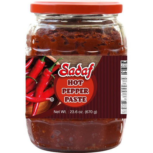 Sadaf Hot Pepper Paste 23.6 Oz Default Title