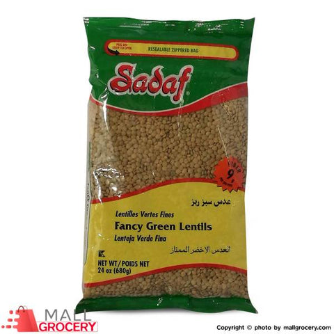 Sadaf Lentils Green Fancy 24 Oz 680 Gr Default Title