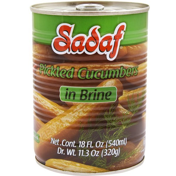 Sadaf Pickled Cucumbers, In Brine, Large 7-9 Default Title